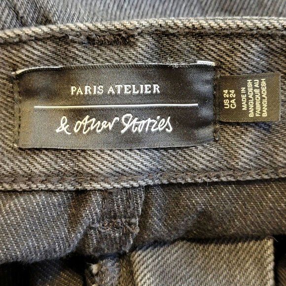 & Other Stories Black Flare & Wide Leg Jeans - Picture 12 of 16